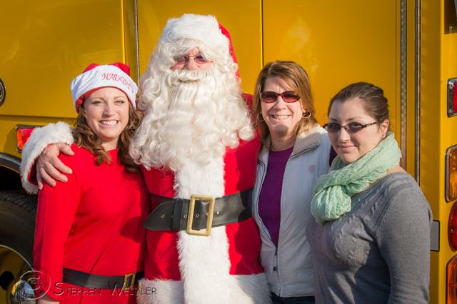 Santa Visits Lower Frederick Twp. - 12/21/2013